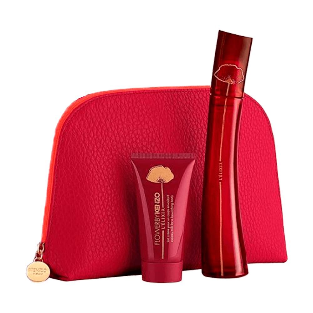 FLOWER BY KENZO L ELIXIR COFFRET (EDP 50ML + NECESSAIRE + BODY LOTION