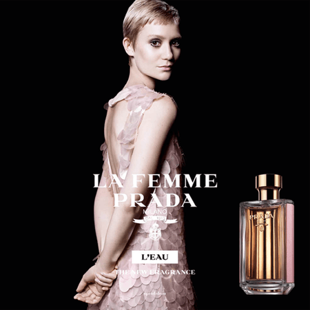 未開封✩LA FEMME PRADA 100ml Eau de Parfum Perfume Feminino EDP La Femme, Dourado, Prada, 100 ml