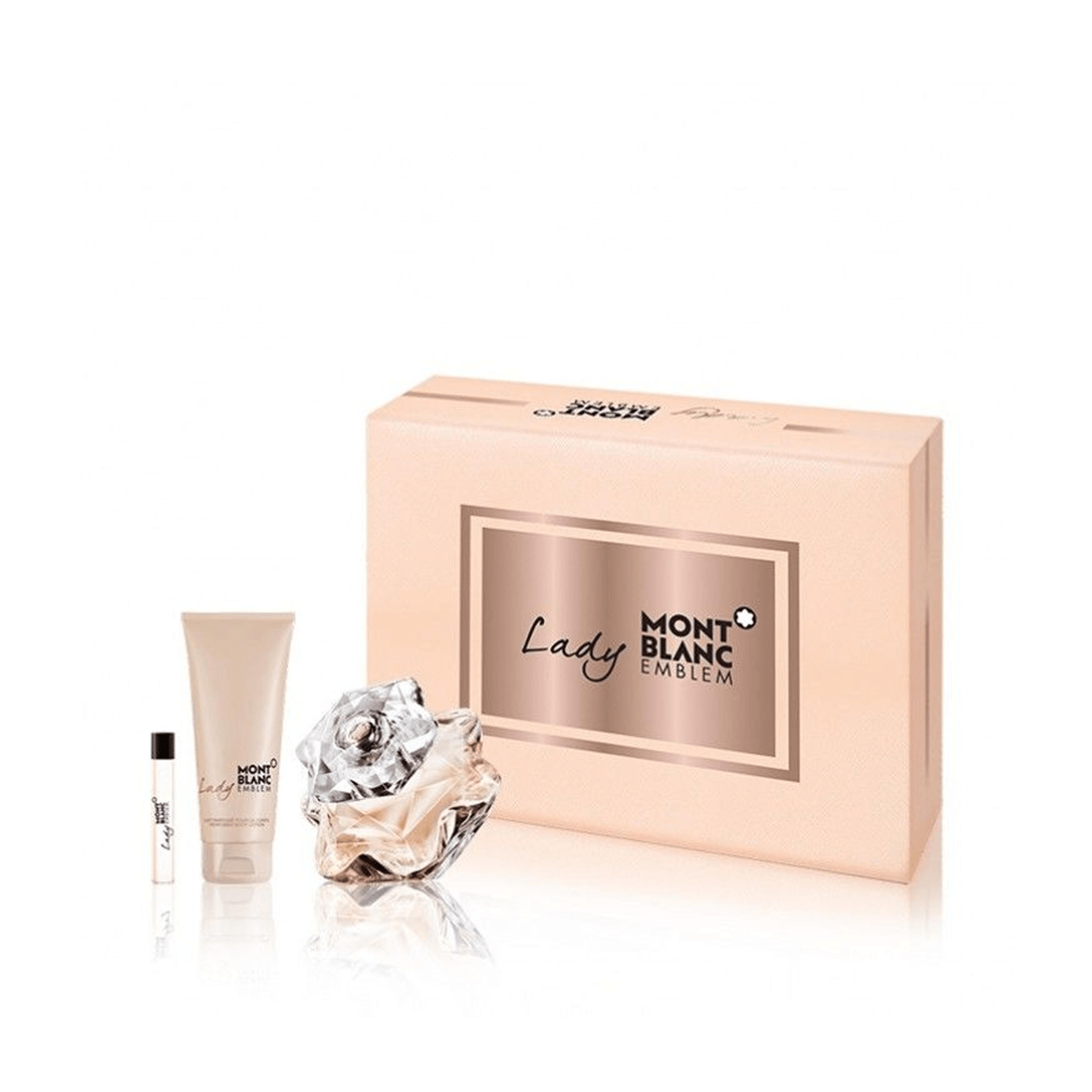 MONTBLANC LADY EMBLEM COFFRET (EDP 075ML + BODY LOTION 100ML +