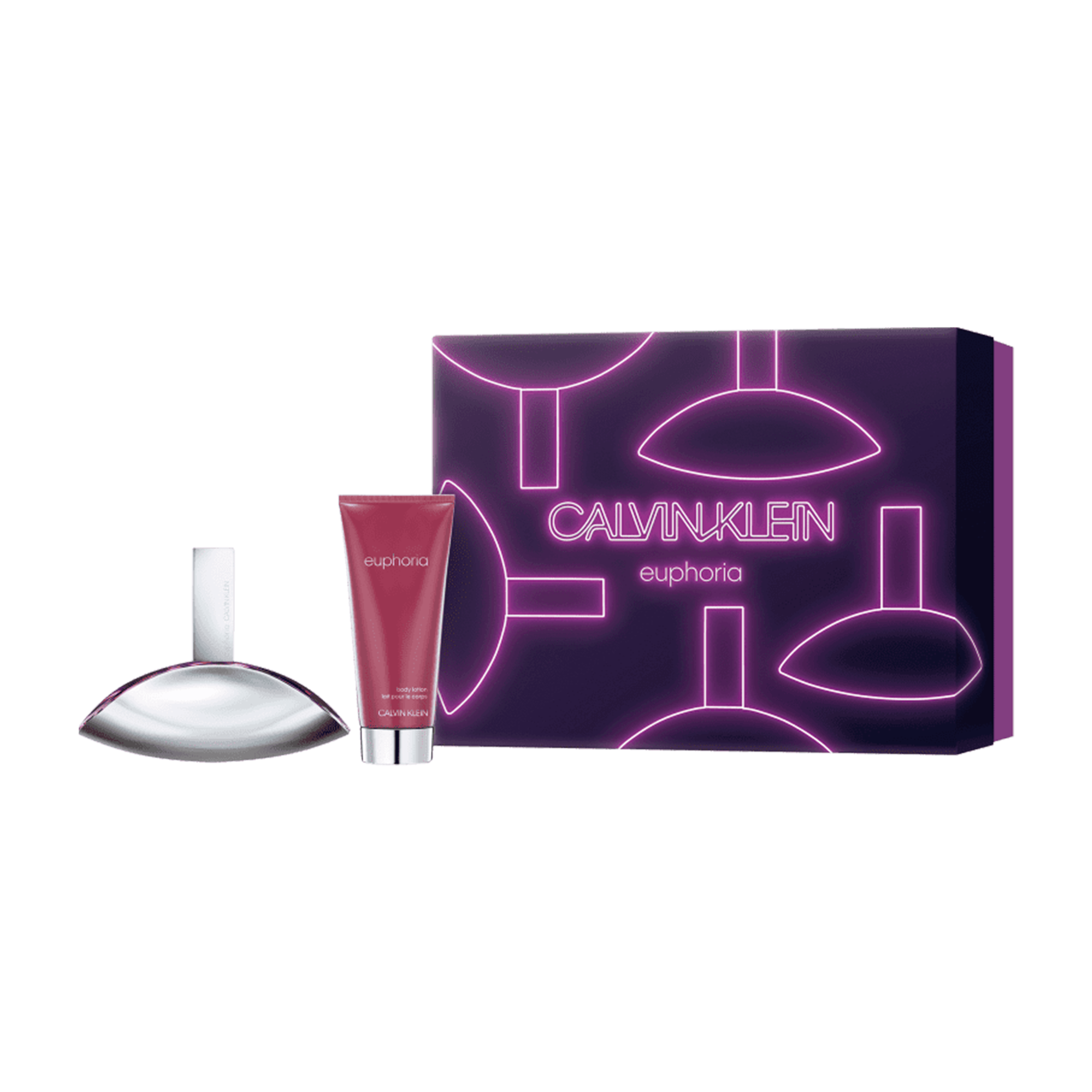 EUPHORIA COFFRET (EDP 100ML + HIDRATANTE 100ML) - opaque