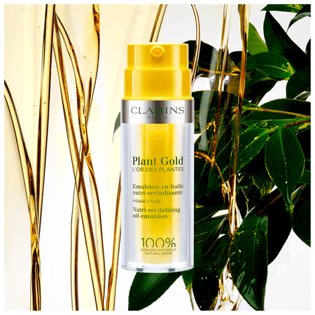 CLARINS PLANT GOLD - opaque