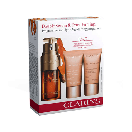 CLARINS DOUBLE SERUM COFFRET (SERUM 50ML+EXTRA FIRMING DAY 15ML+