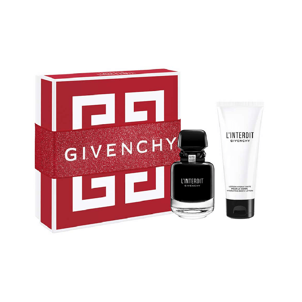 L INTERDIT INTENSE COFFRET (EDP 50ML + BODY LOTION 75ML) - opaque