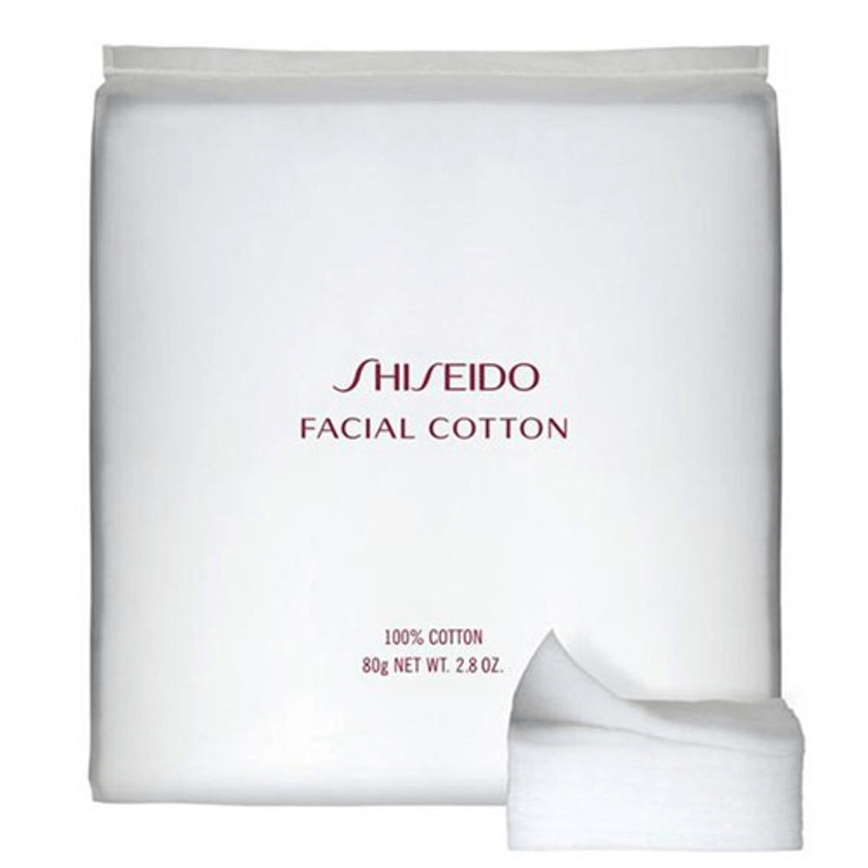 SHISEIDO FACIAL COTTON 165 UNIDADES