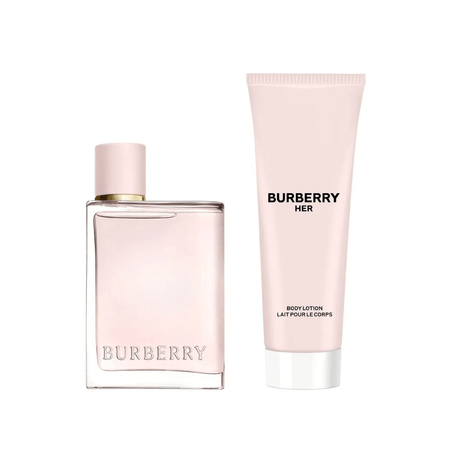BURBERRY HER COFFRET (EDP 50ML + BODY LOTION 50ML) - opaque