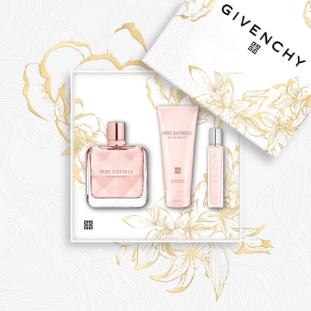 IRRESISTIBLE COFFRET (EDP 80ML + BODY LOTION 75ML + TRAVEL SIZE 12