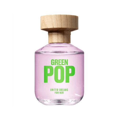 BENETTON UNITED DREAMS GREEN POP FOR HER EDT 080ML