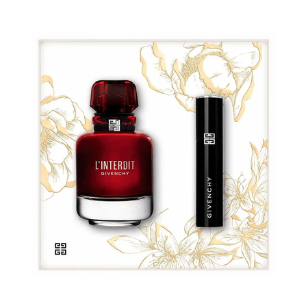 L'INTERDIT ROUGE COFFRET (EDP 50ML + MINI INTERDIT MASCARA) - opaque