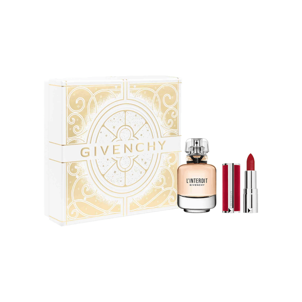 L INTERDIT COFFRET (EDP 080ML+BATOM DEEP VELVET 37) - opaque