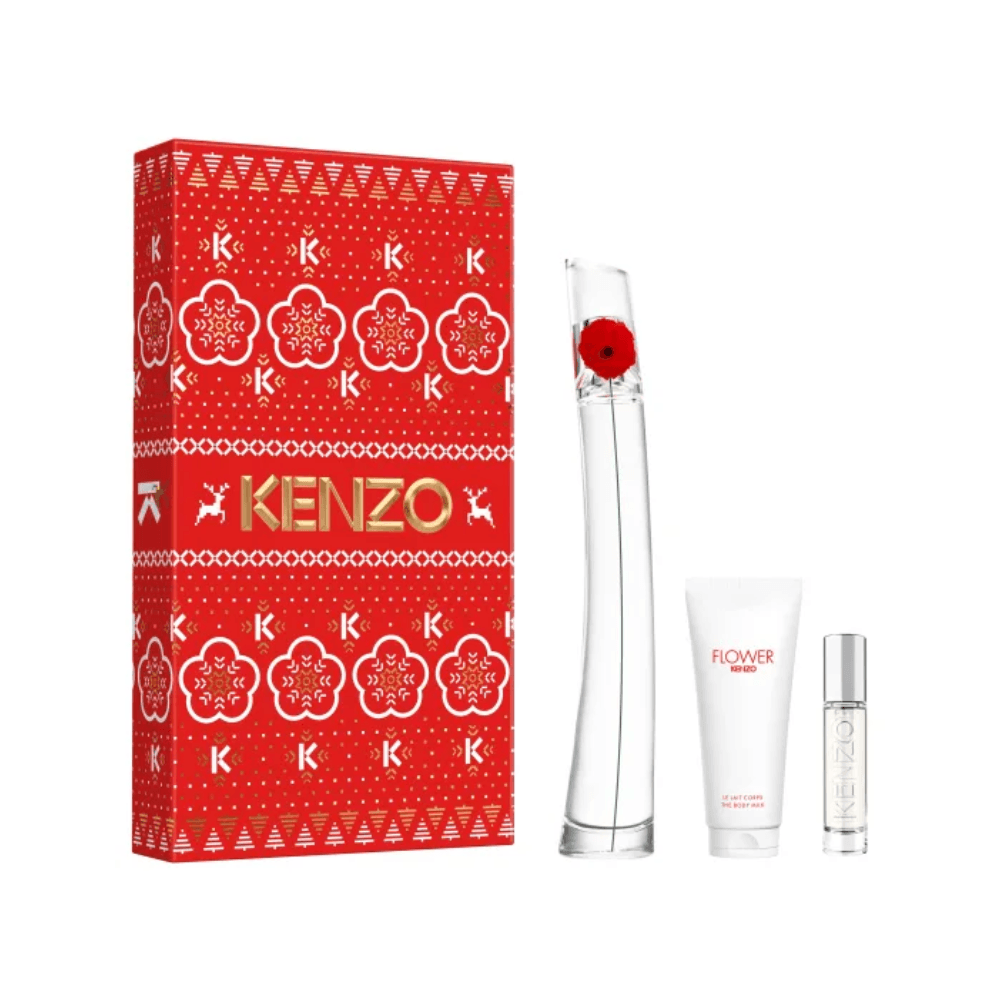 FLOWER BY KENZO COFFRET (EDP 100ML+BODY LOTION 75ML) - opaque