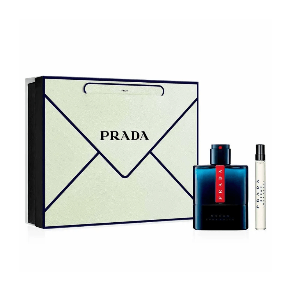 PRADA LUNA ROSSA OCEAN COFFRET (EDT 100ML + TRAVEL SIZE 10ML)