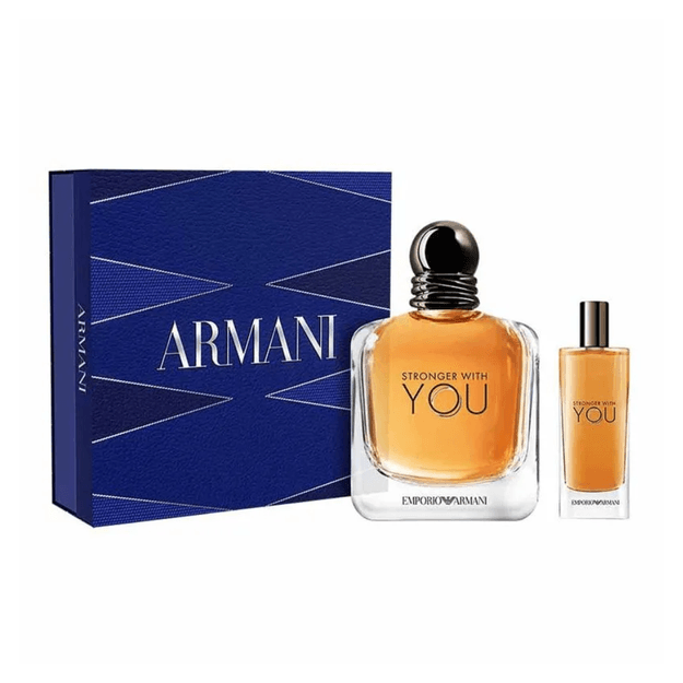 STRONGER WITH YOU COFFRET (EDT 100ML + TRAVEL SIZE 15ML)